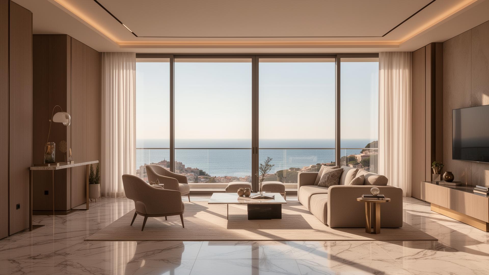 Intérieur d'appartement de luxe